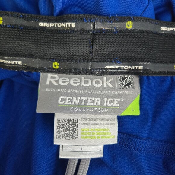 Reebok Center Ice mens size Large NHL New York islanders ankle zip sweat pants - Picture 5 of 10